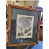 Image 1 : Jean-Luc Grondin "Morning Dove" Framed and Matted Print