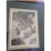 Image 2 : Jean-Luc Grondin "Morning Dove" Framed and Matted Print