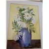 Image 2 : G Sjostrom Floral Picture (unsure of medium or if a print), Framed and Matted