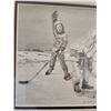Image 3 : Bernie Brown "He Shoots - He Scores" Framed and Matted Print