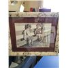 Image 1 : Bernie Brown "Potty Break" Framed and Matted Print
