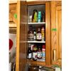 Image 1 : Contents of Cupboard Beside Fridge