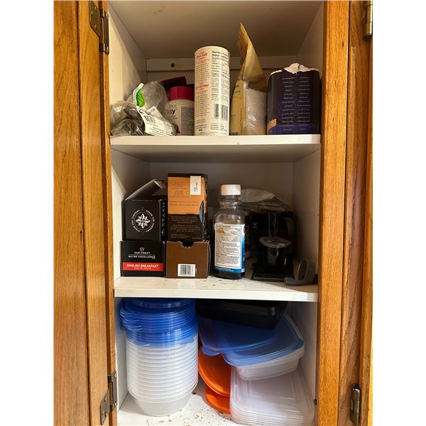 Contents of 1 Cupboard