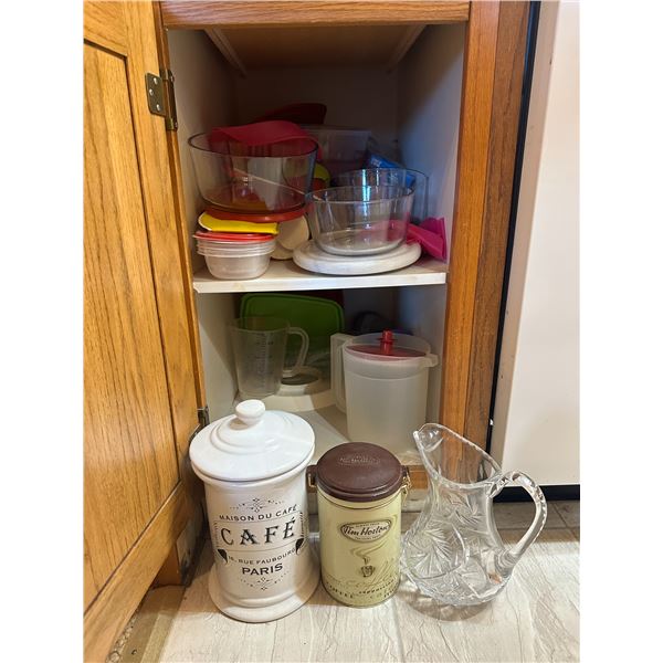 Contents of Cupboard