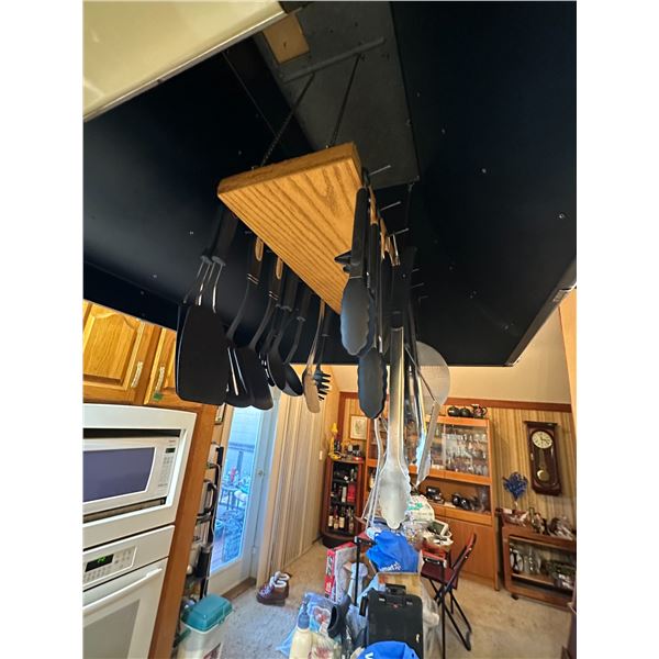 All Contents Above The Island (not the canopy hood)