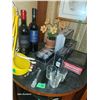 Image 1 : Contents on Top of Liquor Cabinet - Not Available for Shipping