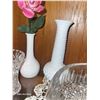 Image 3 : Contents on Shelf - Crytals, Vases +