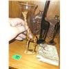 Image 7 : Contents of Shelf - Crystal, Statues, Chokin +