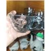 Image 2 : Contents of Shelf - Bubble Blue Depression Glass Anchor Hocking Glass Company