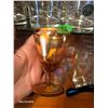 Image 2 : Amber & Gold Glassware Set + Pewter +