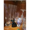 Image 2 : Contents of Shelf - Barware + Vases + Native Statues