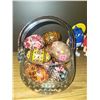 Image 1 : Basket of Pysanka Eggs (maybe a mix of authentic & wooden)