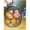 Image 4 : Basket of Pysanka Eggs (maybe a mix of authentic & wooden)