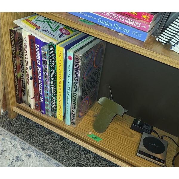 Contents of Shelf - Books, Etc