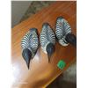Image 3 : Set of 3 Wooden Loons Decoy Collectible