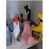Image 18 : Contents of Upstairs Linen Closet - No Linen just HBA and Cleaners and Such