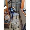 Image 2 : Near New Wire 5 Shelf with Plastic Liners on Wheels (shelves can be adjusted to your preferred heigh
