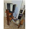 Image 1 : Vintage Hallway Telephone Stand with Misc Contents