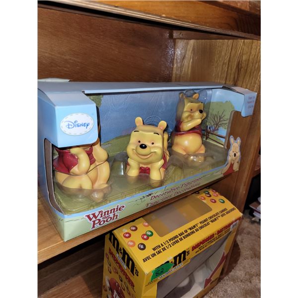 New Disney Winnie The Pooh Decorative Figurines