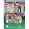 Image 1 : Lot of 4 Elvis Collectible Ornaments in Orginal Boxes