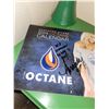 Image 3 : Signed Oilers Octane Calendar + Edmonton Eskimos Blow Horn