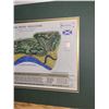 Image 2 : James Patterson Izatt Signed Royal Troon - Old Course Golf Club Architect Map - Measures 16x12" Matt