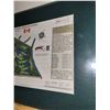 Image 3 : James Patterson Izatt Signed Northview Golf Club - Ridge Course Architect Map - Measures 16x12" Matt