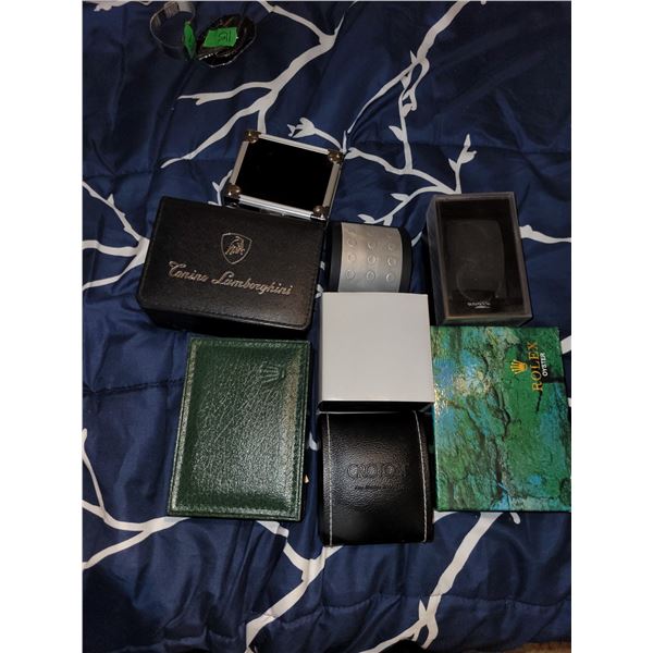 Lot of Expty Watch Boxes