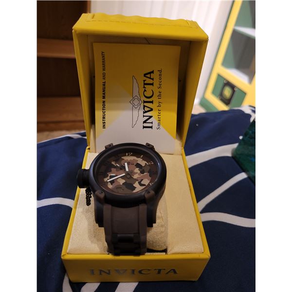 Deset Storm Invicta Watch with Box + Manual