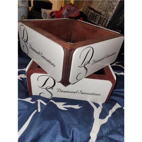 Lot of 2 Australian Diamond Sensations Jewellery Merchandiser Displayers