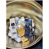 Image 2 : Large Older Simpsons Tin with Golf Balls +