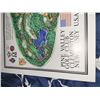 Image 2 : James Patterson Izatt Signed Pine Valley Golf Club Architect Map - Measures 23.5x14"