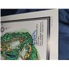 Image 3 : James Patterson Izatt Signed Pine Valley Golf Club Architect Map - Measures 23.5x14"