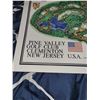 Image 2 : James Patterson Izatt Signed Pine Valley Golf Club Architect Map - Measures 23.5x14"
