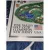 Image 2 : James Patterson Izatt Signed Pine Valley Golf Club Architect Map - Measures 23.5x14"
