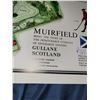 Image 2 : James Patterson Izatt Signed Muirfield Golf Club, Gullane Scotland Architect Map - Measures 23.5x14"
