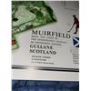 Image 2 : James Patterson Izatt Signed Muirfield Golf Club, Gullane Scotland Architect Map - Measures 23.5x14"