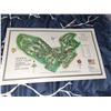 Image 1 : James Patterson Izatt Signed Merion Golf Club East CourseArchitect Map - Measures 23.5x14"