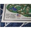 Image 2 : James Patterson Izatt Signed Pine Valley Golf Club Architect Map - Measures 23.5x14"