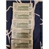 Image 2 : Lot of 5 Consecutive $1 Canada Banknotes