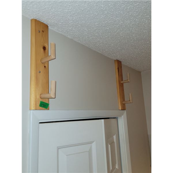 Wall Mounting Rifle Rack - Measures 3.5x15" Each