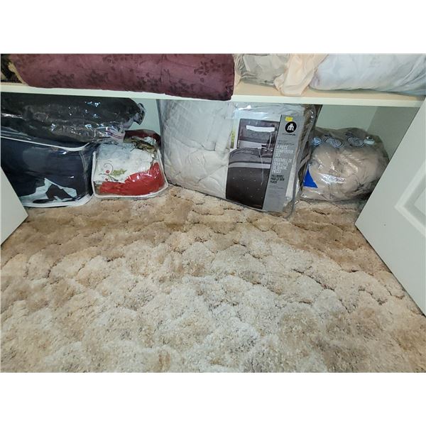 Contents of Bottom of Linen Closet
