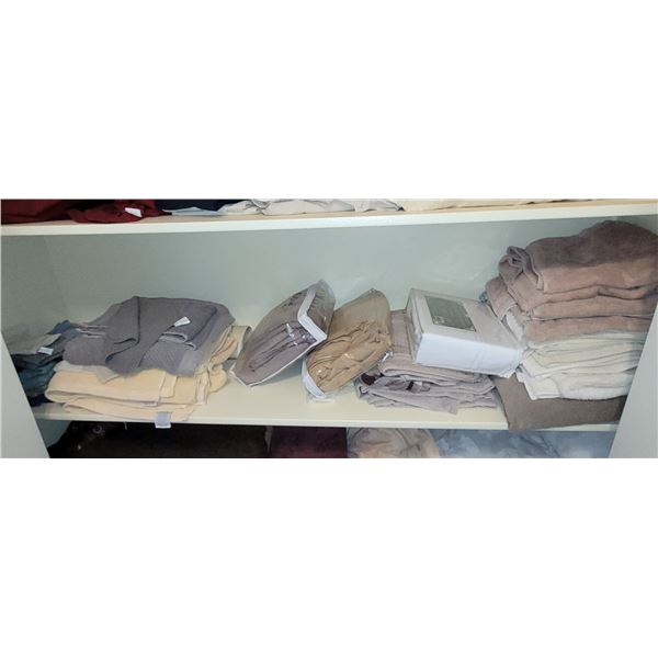 Contents of Shelf of Linen Closet