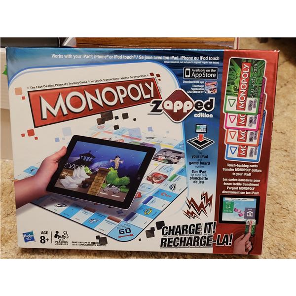 Monopoly Zapped Edition - Unverified if complete