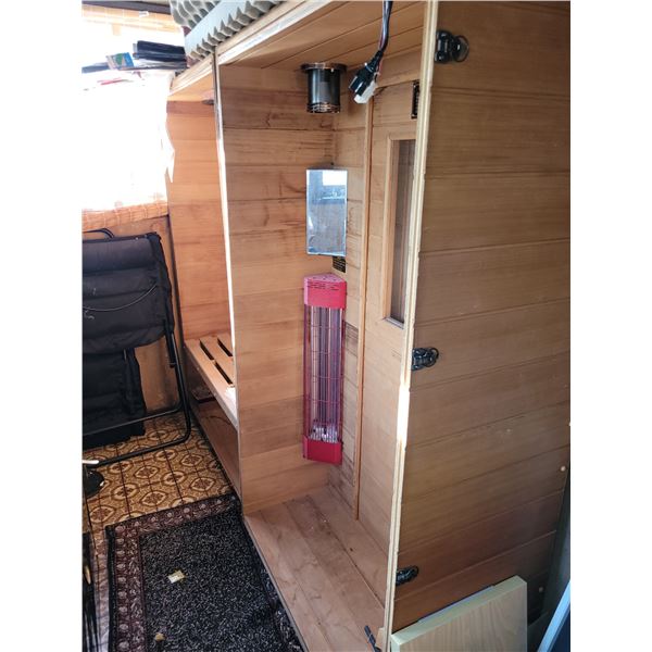 2 Person Infrared Sauna, by Health Mate - Coplete and Working - VERY easy to move and very easy to s