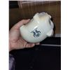 Image 1 : Small Vintage Credit Union Piggy Bank with Coins