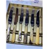 Image 3 : Vintage Dinkee Spreader Knife Set - Bakelite, Butterscotch
