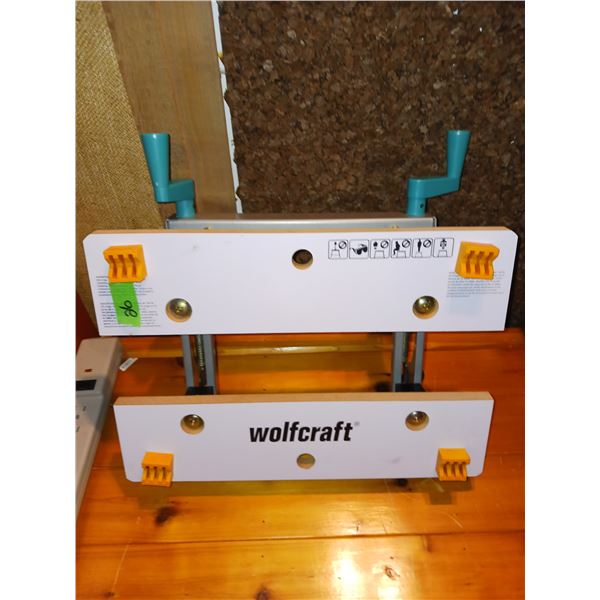 Wolfcraft Portable Project Table Top Vice 100Lb capacity Hobby crafts