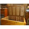 Image 2 : Wooden Cedar Chest on Wheels