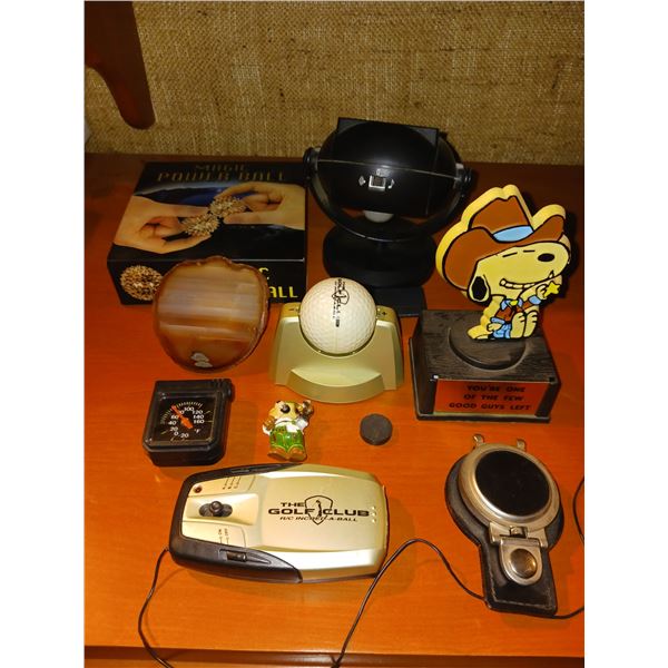 Lot of Various Estate Items - Agate Rock Slive ++